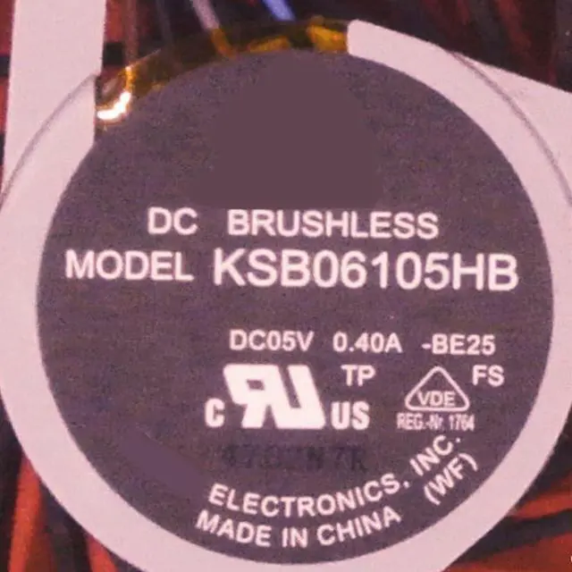 Alt view image 4 of 7 - CPU + GPU Cooling Fans Suitable for HP Envy 15-3000 15-3000TX 15-3200 15-3202TX 15T-3200 Series Laptop Cooler Fan 5V 0.4A 4 PIN KSB0505HB -BE24 + KSB06105HB -BE25 (2PCS)