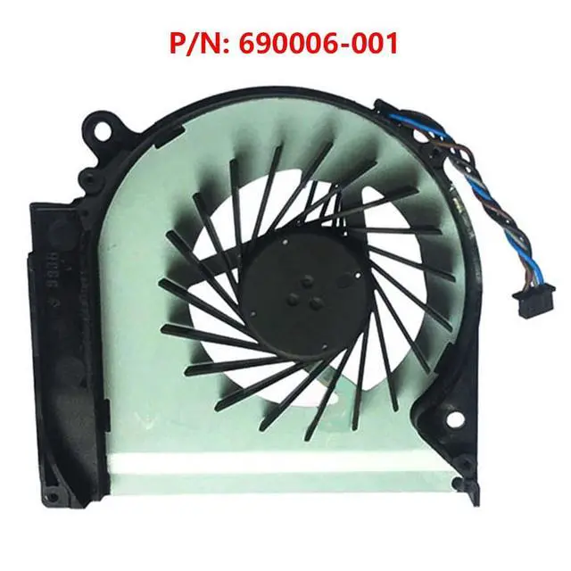 Alt view image 2 of 7 - GPU Cooling Fans Suitable for HP Envy 15-3000 15-3000TX 15-3200 15-3202TX 15T-3200 Series Laptop Cooler Fan 5V 0.4A 4 PIN KSB0505HB -BE24 + KSB06105HB -BE25 (GPU)