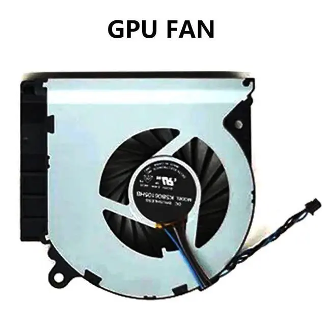 Alt view image 6 of 7 - GPU Cooling Fans Suitable for HP Envy 15-3000 15-3000TX 15-3200 15-3202TX 15T-3200 Series Laptop Cooler Fan 5V 0.4A 4 PIN KSB0505HB -BE24 + KSB06105HB -BE25 (GPU)