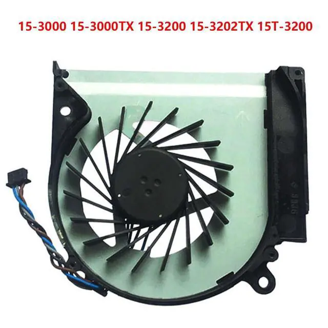Alt view image 7 of 7 - GPU Cooling Fans Suitable for HP Envy 15-3000 15-3000TX 15-3200 15-3202TX 15T-3200 Series Laptop Cooler Fan 5V 0.4A 4 PIN KSB0505HB -BE24 + KSB06105HB -BE25 (GPU)
