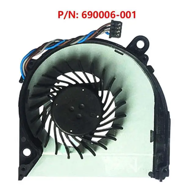 Alt view image 2 of 7 - CPU Cooling Fans Suitable for HP Envy 15-3000 15-3000TX 15-3200 15-3202TX 15T-3200 Series Laptop Cooler Fan 5V 0.4A 4 PIN KSB0505HB -BE24 + KSB06105HB -BE25 (CPU)