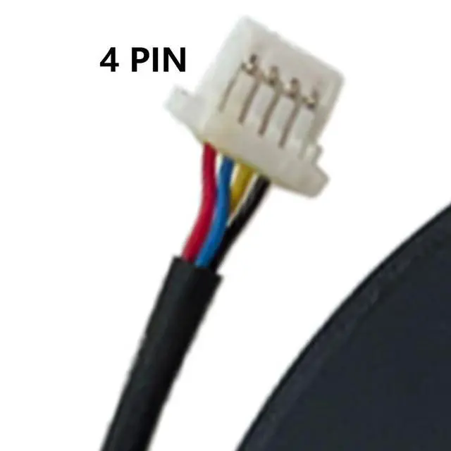 Alt view image 5 of 7 - 5V GPU Cooling Fans Suitable for HP OMEN 7 RTX3050 16-B 16-B0001TX 16-B0005TX 16-C TPN-Q265 TPN-Q267 Series Laptop Cooler Fan 5V 0.6A 4 PIN NS75C06-20K23 + NS75C06-20K24 (GPU)