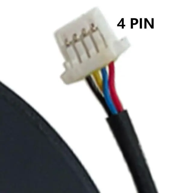 Alt view image 5 of 7 - 5V CPU Cooling Fans Suitable for HP OMEN 7 RTX3050 16-B 16-B0001TX 16-B0005TX 16-C TPN-Q265 TPN-Q267 Series Laptop Cooler Fan 5V 0.6A 4 PIN NS75C06-20K23 + NS75C06-20K24 (CPU)