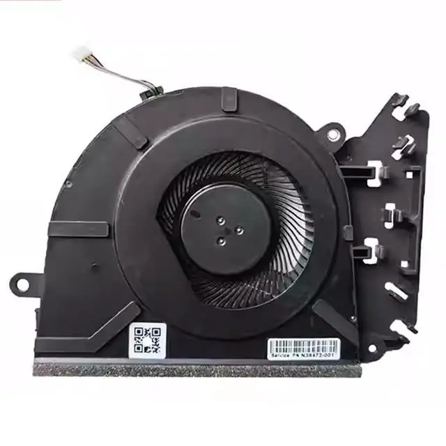 Alt view image 2 of 7 - CPU Cooling Fans Suitable for HP 15-FC 15z-FC 250 255 G10 TPN-Q287 2023 Series 15-FC00XX 5-FC01XX Laptop Cooler Fan 5V 2.5W 4 PIN EG50050S1-CL40-S9A P/N: N38472-001