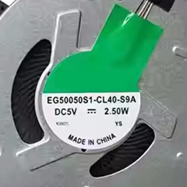 Alt view image 3 of 7 - CPU Cooling Fans Suitable for HP 15-FC 15z-FC 250 255 G10 TPN-Q287 2023 Series 15-FC00XX 5-FC01XX Laptop Cooler Fan 5V 2.5W 4 PIN EG50050S1-CL40-S9A P/N: N38472-001