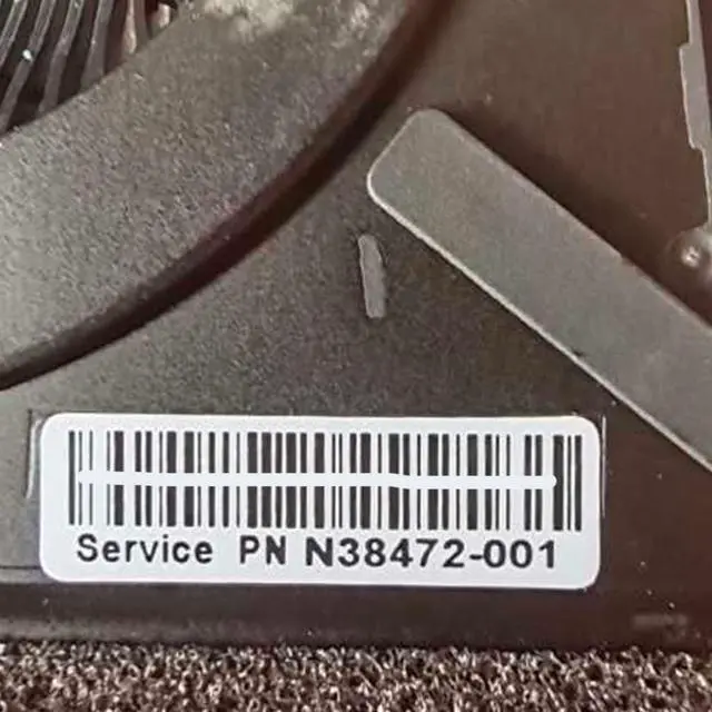 Alt view image 4 of 7 - CPU Cooling Fans Suitable for HP 15-FC 15z-FC 250 255 G10 TPN-Q287 2023 Series 15-FC00XX 5-FC01XX Laptop Cooler Fan 5V 2.5W 4 PIN EG50050S1-CL40-S9A P/N: N38472-001