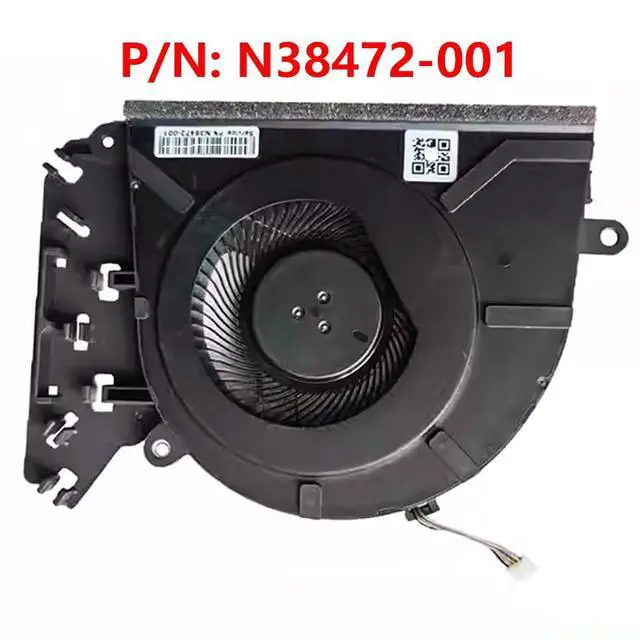 Alt view image 7 of 7 - CPU Cooling Fans Suitable for HP 15-FC 15z-FC 250 255 G10 TPN-Q287 2023 Series 15-FC00XX 5-FC01XX Laptop Cooler Fan 5V 2.5W 4 PIN EG50050S1-CL40-S9A P/N: N38472-001