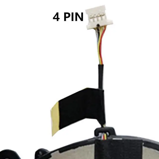 Alt view image 4 of 7 - CPU Cooling Fans Suitable for HP Pavilion x360 15-CR 15-CR0037WM CR0053 TPN-W132 Series Laptop Cooler Fan 5V 0.5A 4 PIN DFS200405BY0T FKG2 P/N: L20819-001