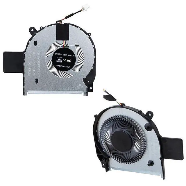 Alt view image 5 of 7 - CPU Cooling Fans Suitable for HP Pavilion x360 15-CR 15-CR0037WM CR0053 TPN-W132 Series Laptop Cooler Fan 5V 0.5A 4 PIN DFS200405BY0T FKG2 P/N: L20819-001