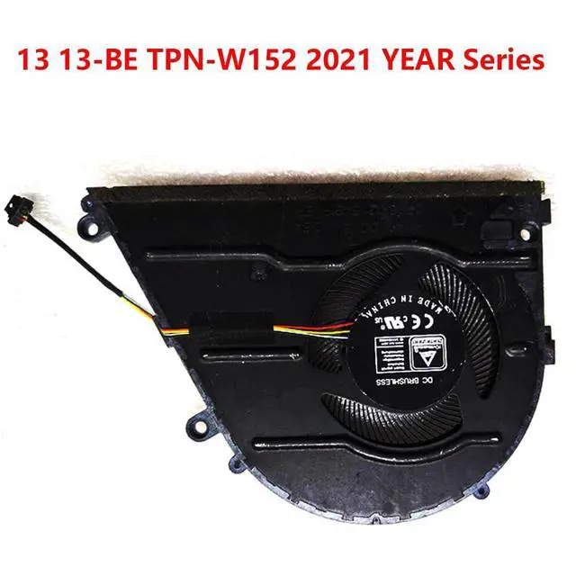 Alt view image 6 of 7 - CPU Cooling Fans Suitable for HP Pavilion 13 13-BE TPN-W152 2021 Year Series : 13-be00xx 13-be10xx 13-be 20xx Laptop Cooler Fan 5V 0.5A 4 PIN DFS5K12115491P FNA0 P/N: M52816-001