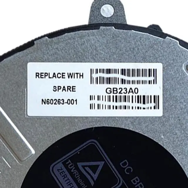 Alt view image 4 of 7 - CPU + GPU Cooling Fans Suitable for HP Sharp Pro 14 TPN-W159 TPN-W160 2023 Series Laptop Cooler Fan 5V 0.5A 4 PIN N60150-001 + N60253-001