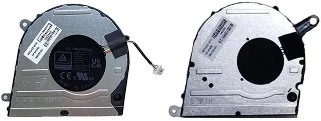 Main image of CPU + GPU Cooling Fans Suitable for HP Sharp Pro 14 TPN-W159 TPN-W160 2023 Series Laptop Cooler Fan 5V 0.5A 4 PIN N60150-001 + N60253-001