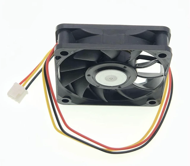 Alt view image 5 of 7 - Replacement Cooling fan DLP CHIP'S Fan for Mitsubishi TV 299P382010 WD-73642 WD-73742 WD-73842 WD-73C12 WD-82742 WD60C10 WD73C10 WD60638 U60R12MMAB-53 GM1206PHV2-A 6015 DC12V 0.09A 60×60×15MM