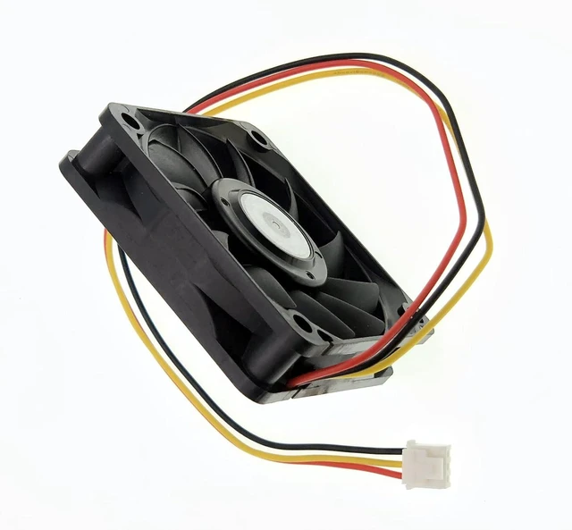 Alt view image 6 of 7 - Replacement Cooling fan DLP CHIP'S Fan for Mitsubishi TV 299P382010 WD-73642 WD-73742 WD-73842 WD-73C12 WD-82742 WD60C10 WD73C10 WD60638 U60R12MMAB-53 GM1206PHV2-A 6015 DC12V 0.09A 60×60×15MM