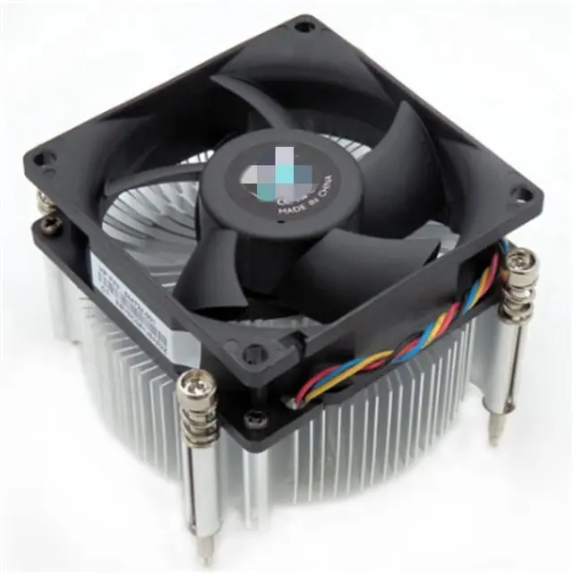 Main image of New CPU heatsink Cooling Fan 644724-001 for HP Pro 3000 3010 3400 3500 3515 3380 P7 H8 Envy 700-216 400G1 Intel 1150 1155 1156 1151 Series P/N: 644725-001 756080-001 724801-001 4-Pin 4-Wire