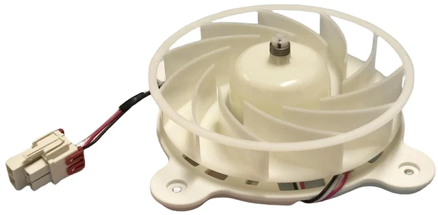 Alt view image 4 of 7 - Upgraded DA31-00287B Refrigerator Evaporator Fan Motor Compatible with Samsung Refrigerator Replaces DA31-00334A DA96-00968A 3954921 AP5948644 PS9494284 DC12V 0.21A