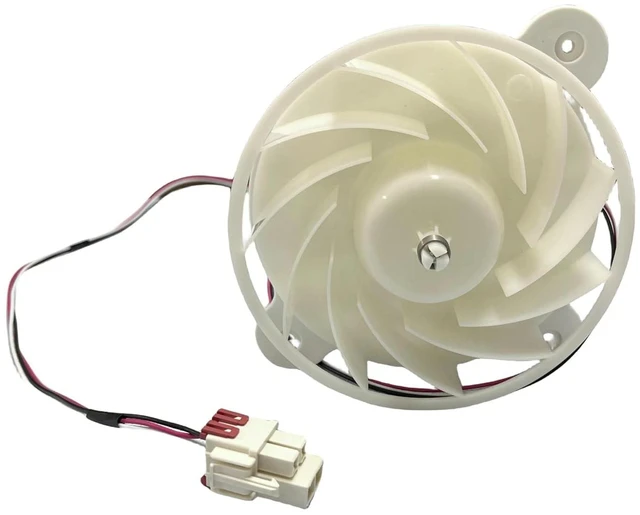 Alt view image 5 of 7 - Upgraded DA31-00287B Refrigerator Evaporator Fan Motor Compatible with Samsung Refrigerator Replaces DA31-00334A DA96-00968A 3954921 AP5948644 PS9494284 DC12V 0.21A