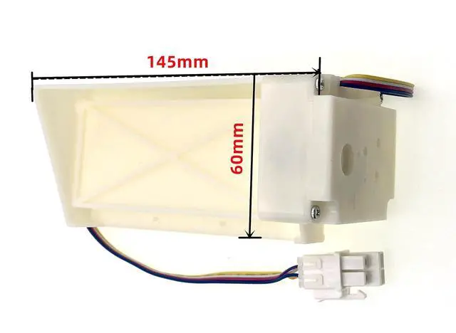 Alt view image 3 of 7 - FBZA-1750-10D Refrigerator Damper Motor Compatible with Samsung DA31-00043F DA31-00071F BCD-286WNQISS1 290WNRISA1 WNSIWW NSBA001TF1 SRL453DW SRL450ELS SRL449EEW-