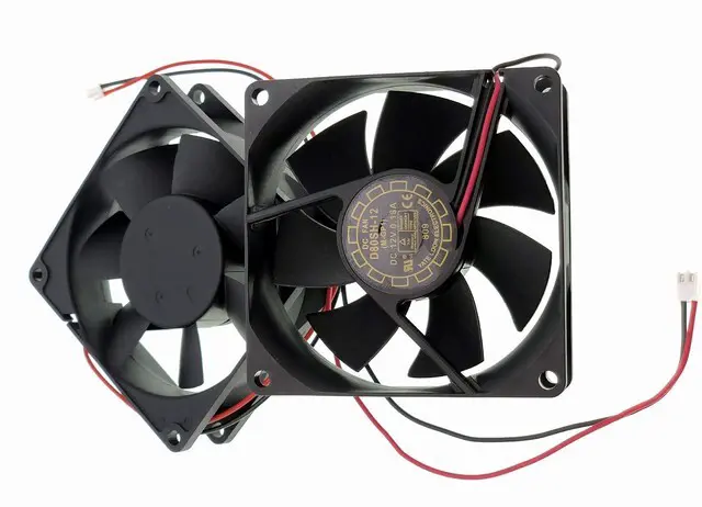 Alt view image 2 of 5 - New Power Supply Chassis Cooling Fan for YaLnFAN D80SH-12 8025 Size:80 * 80 * 25mm DC12V 0.18A 2-Wire 2-Pin