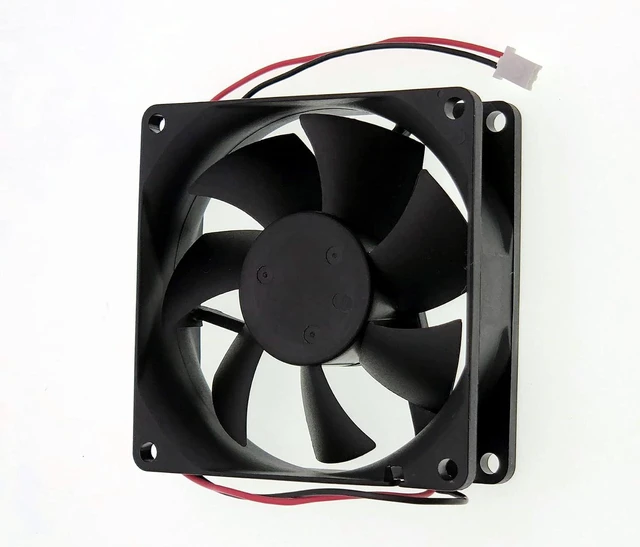 Alt view image 5 of 5 - New Power Supply Chassis Cooling Fan for YaLnFAN D80SH-12 8025 Size:80 * 80 * 25mm DC12V 0.18A 2-Wire 2-Pin