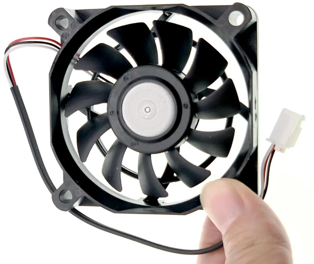 Alt view image 2 of 5 - DA31-00070E U66R12MS1AB-52K09 Refrigerator Fan Motor Fit for Samsung,Replaces 06615JS-12L-BT AP5621005, PS4138334,2606JL-04W-S39, DC12V 0.1A 3600RPM( Model Specific Not Universal.)