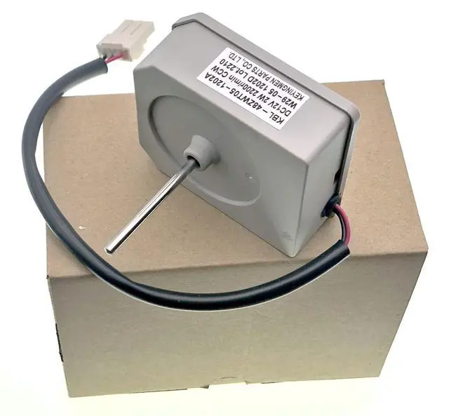 Main image of KBL-48ZWT05-1202A Refrigerator Evaporator Fan Motor Compatble with Omar Refrigerator and Magic Chef 3059900004 5304518492 etc, DC 12V 2W 2200r/min