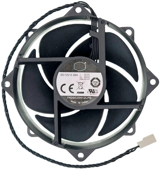 Main image of Replacement CPU Cooling Fan FA09025H12LPB Compatible with I3 I5 I7 775 DC 12V 0.36A 9CM 4-pin 4-Wire Size: 90 * 90 * 25MM