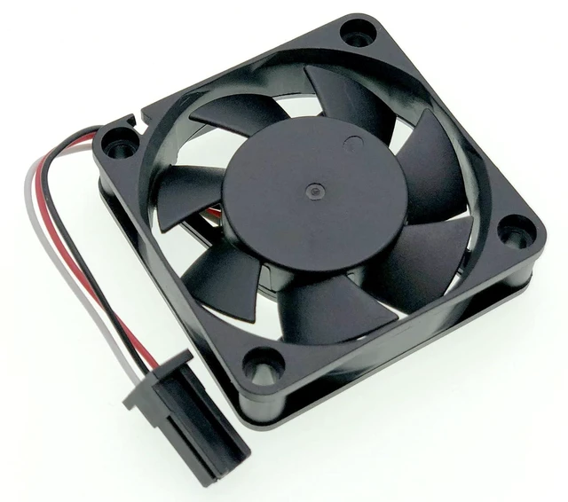 Alt view image 2 of 6 - New System Cooling fan Compatible with Fanuc 2406KL-05W-B59 DC 24V 0.13A 3.12W 6CM 4600 RPM Size: 60×60×15mm.