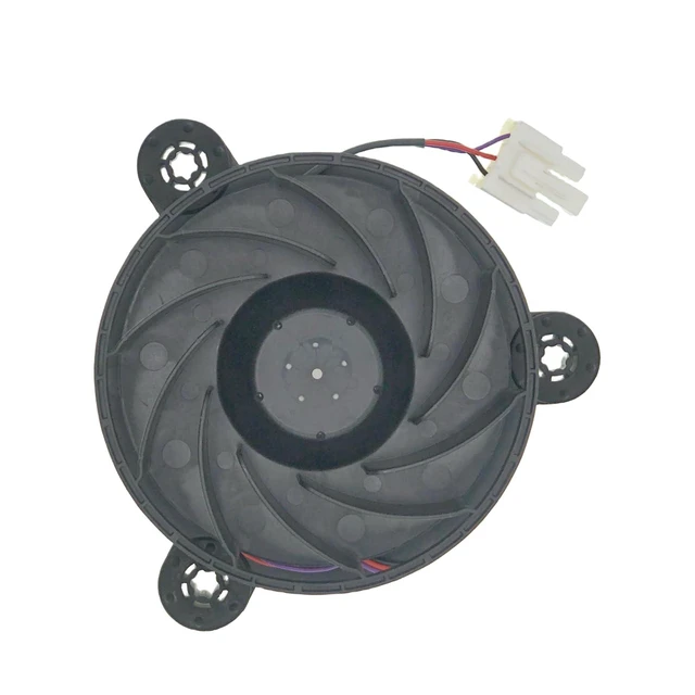 Alt view image 7 of 7 - 12038GE-12M-YT Refrigerator Cooling Fan Motor Compatible with Haier Refrigerator, 3-Wire Variable Frequency Refrigerator Cooling Fan DC 12V 0.26A