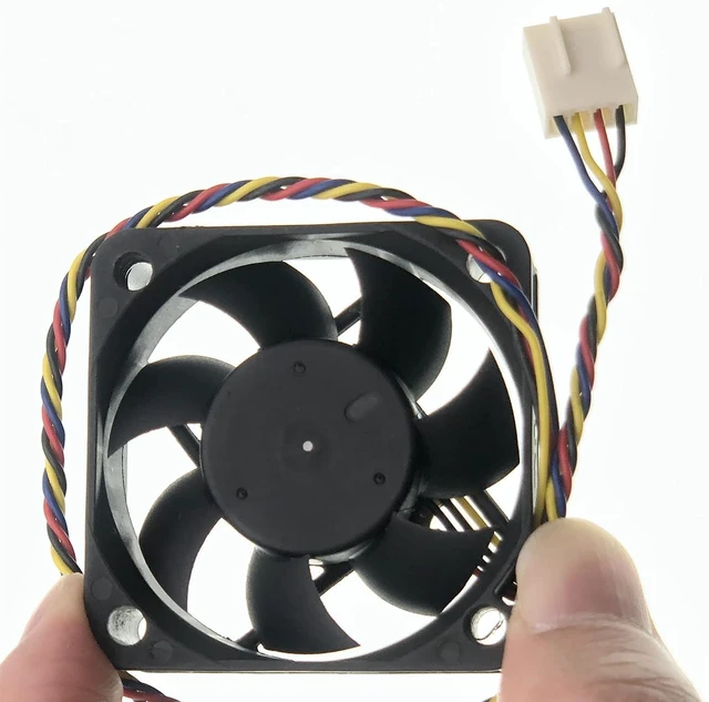 Alt view image 7 of 7 - New Silent Cooling Fan for DAZA0515RCU DC13.6V 0.20A 5CM 5015 Size: 50×50×15mm 4-pin 4-Wire.