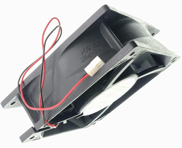 Alt view image 4 of 6 - New Inverter Cooling Fan for S5 Power Supply CNDC24Z7C-042 DC 24V 0.37A 9W 12038 12cm 2-Wire 2-pin Size: 120×120×38mm.