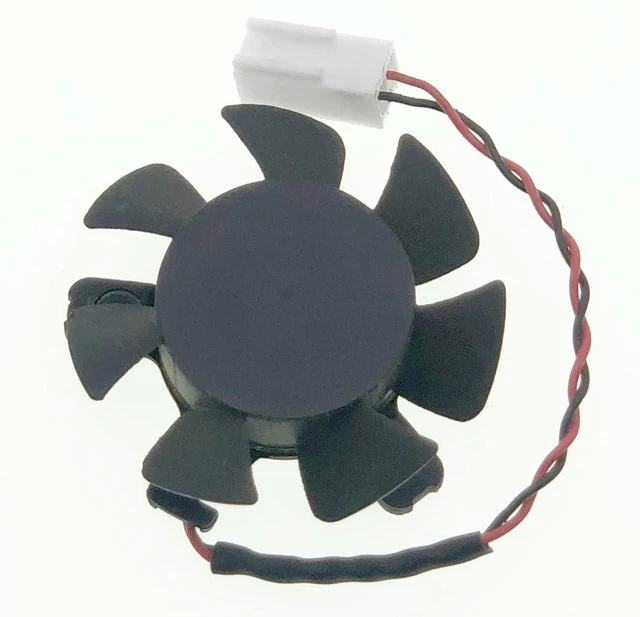 Alt view image 5 of 7 - New Cooling Fan for Sunon MF40100V2-C01C-A99 Diameter 37MM Hole Distance 20 26 26MM DC 5V 0.66W 2-Pin 2-Wire