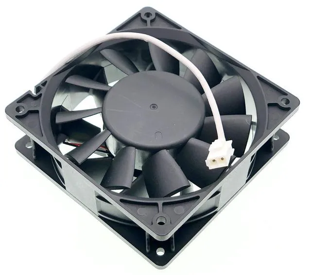 Alt view image 2 of 7 - New cooling fan for PFB1224UHEC8X PN-406345 Rev06 2217 DC 24V 2.40A 12CM Size :120×120×38mm 5500RPM