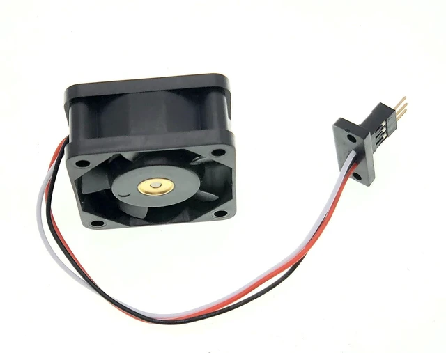 Alt view image 7 of 7 - New System Cooling Fan For SANYO DENKI A90L-0001-0507#A San Ace 40WF, P/N: 9WF0424F6D03, DC 24V 0.076A, For Fanuc Equipment Fan 3-Pin 3-Wire Size:40x40x20mm.