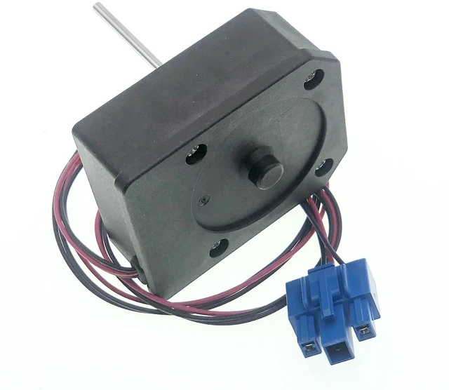 Alt view image 2 of 7 - 4681JB1029D RDD056X04 Refrigerator Condenser Fan Motor Assembly Fit for LG Refrigerator Replace Part Number: 1267566 AP4437783 EA3523330, DC 13V 1.51W Shaft Length:46mm
