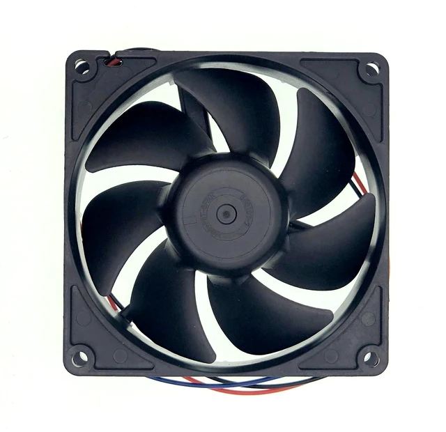 Alt view image 4 of 7 - New Cooling fan for D0925W14B7PZA58 DC14V 0.17A 9225 Waterproof Silent Cooling Fan 3-Wire Size:92×92×25mm