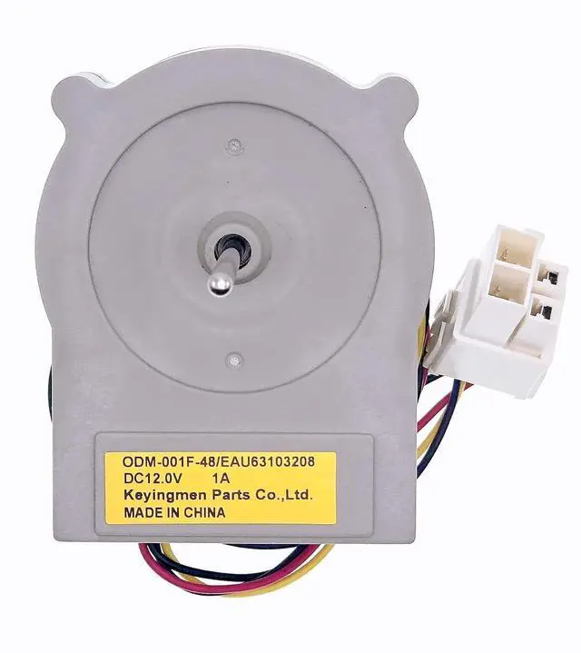 Main image of EAU63103208 ODM-001F-48 Refrigerator Evaporator Fan Motor Fit for LG Kenmore, Replace 4324006, AP6028844, PS11761151 DC12V 1A 4-pin.