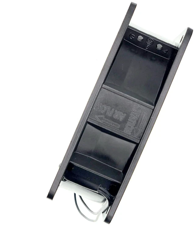Alt view image 4 of 7 - New Aluminum Frame Cooling Fan for MECHATRONICS UF12A12-BTH AC 115V 50/60Hz 120mm Fan 14/16 WATT P/NUF12A12 Size:120x120x38mm.