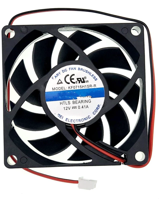 Main image of New Cooling Fan for JAMICON KF0715H1SR-R DC 12V 0.41A 7CM 70MM Size:70 * 70 * 15mm