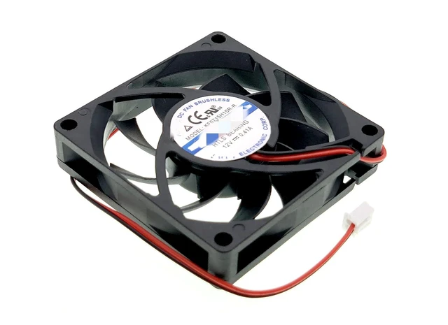 Alt view image 5 of 7 - New Cooling Fan for JAMICON KF0715H1SR-R DC 12V 0.41A 7CM 70MM Size:70 * 70 * 15mm