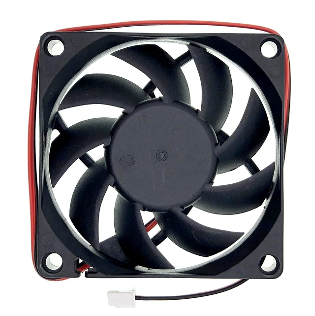 Alt view image 2 of 7 - New Cooling Fan for JAMICON KF0715H1SR-R DC 12V 0.41A 7CM 70MM Size:70 * 70 * 15mm
