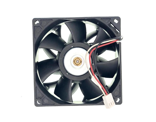 Alt view image 4 of 7 - New Cooling Fan for FFB0912EHE DC12V 1.50A 16.2W 5700RPM 102CFM 92X92X38mm 3-Pin 3-Wire Brushless Fan.