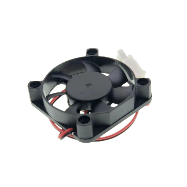 Alt view image 2 of 7 - New Cooling Fan for SD5012PT-24H 5012 DC24V 0.06A 6000RPM 10.8CFM2-Wire Cooling Fan Size:50X50X10mm.