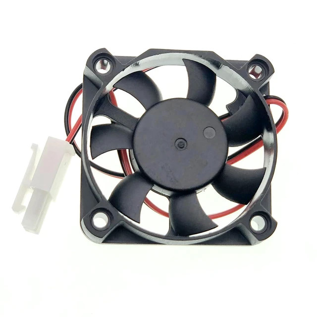Alt view image 4 of 7 - New Cooling Fan for SD5012PT-24H 5012 DC24V 0.06A 6000RPM 10.8CFM2-Wire Cooling Fan Size:50X50X10mm.