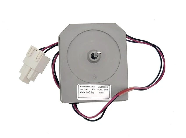 Alt view image 7 of 7 - EAU61644102 RDD056X09 Refrigerator Evaporator Fan Motor for 4681JB1029H, EAU61644107, 4681JB1027H, 4681JB1029Z, 4681JK1003A, 4681JK1004D DC13V 170mA