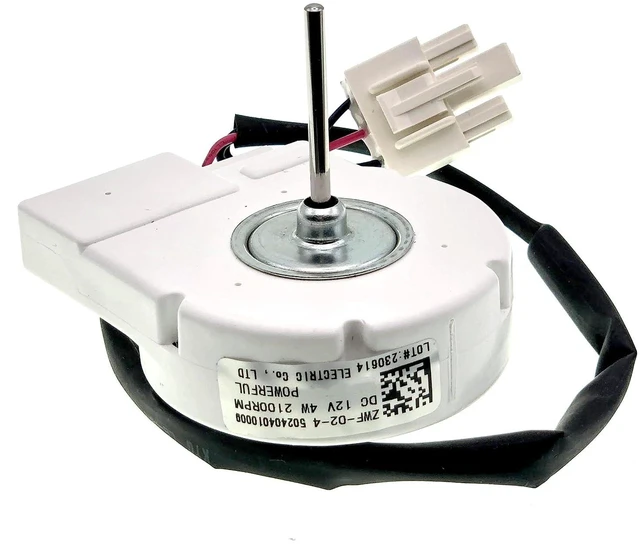 Alt view image 4 of 7 - 50240401000Q ZWF-02-4 Refrigerator Evaporator Fan Motor Compatible with Magic Chef, Midea, Avanti, Haier Refrigerator, Replaces 5304498691, A62M12SI, 50240401000QRC, DC12V 4W 2100RPM,CCW.