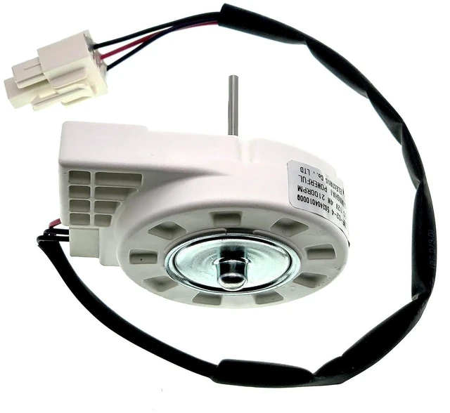 Alt view image 6 of 7 - 50240401000Q ZWF-02-4 Refrigerator Evaporator Fan Motor Compatible with Magic Chef, Midea, Avanti, Haier Refrigerator, Replaces 5304498691, A62M12SI, 50240401000QRC, DC12V 4W 2100RPM,CCW.