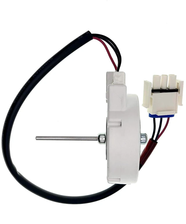Alt view image 7 of 7 - 502404010024 ZWF-02-4 Refrigerator Evaporator Fan Motor for Midea, DC12V 4W 1850RPM Refrigerator Heat Sink Fan Motor, Shaft Length: 42mm,
