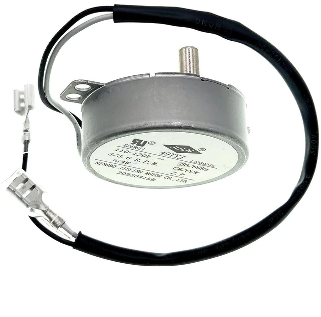 Alt view image 5 of 7 - 49TYJ 110V~120V Ice Machine Synchronous Motor Compatible with Commercial Household Ice Cube Machine HZB-12/A HZB-12/B HZB-12/H HZB-12/G HZB-22BF HZB-15 HZB-12YLR HZB-20YLR, Replaces 50TYZ-E 50/60Hz.