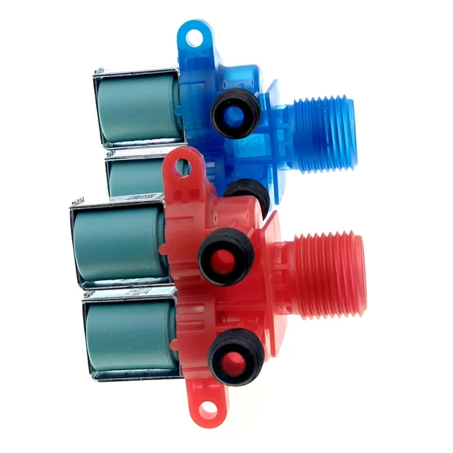 Alt view image 3 of 7 - W10240947&W10240949 Washing Machine Water Inlet Valve Fit for Whirlpool, Kenmore, Maytag Washer, Replaces W11220205, W109215168740, W10921514